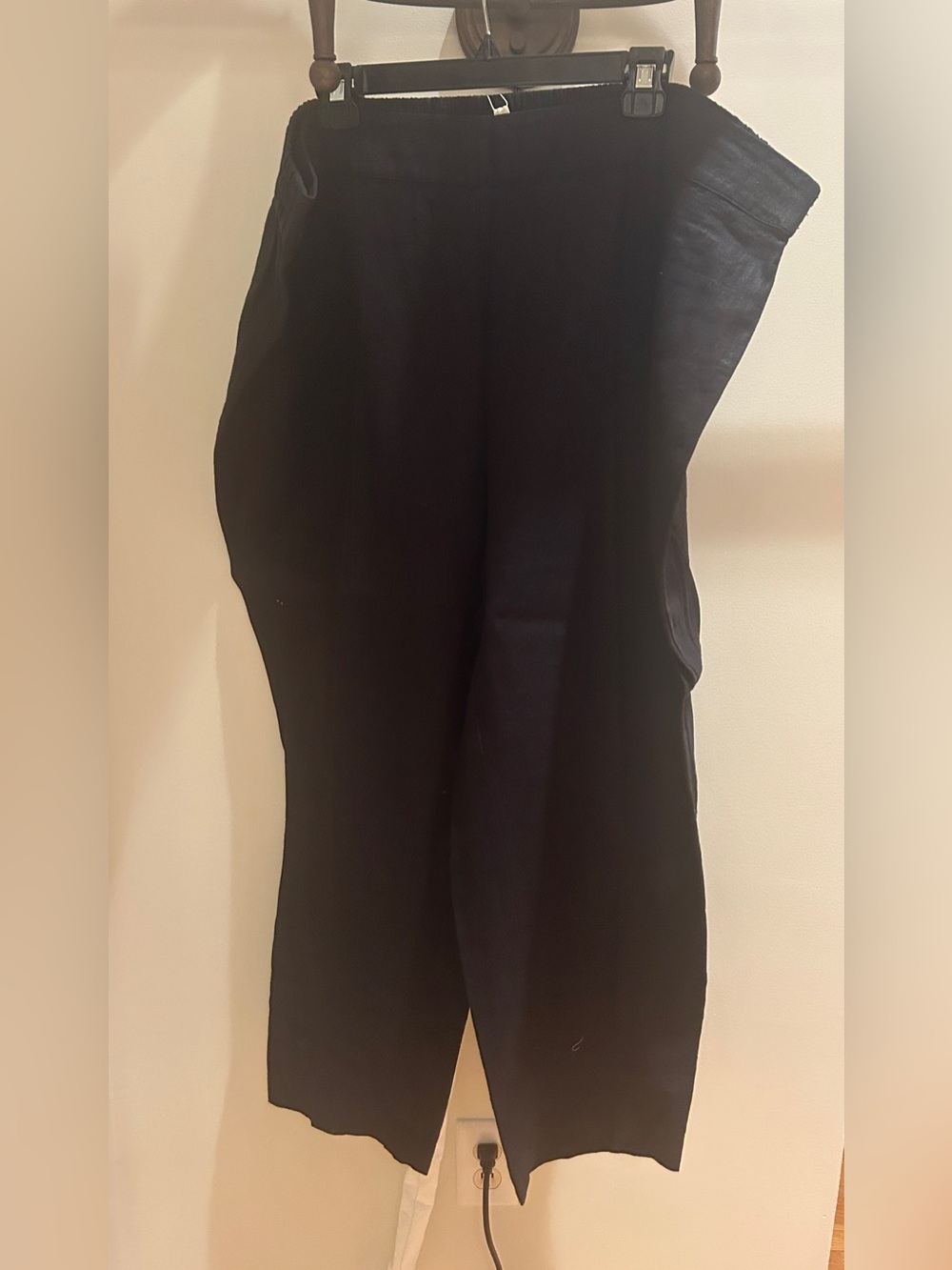 Eileen Fisher Black Wide Leg Pants